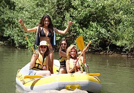 רפטינג נהר הירדן שייט משפחתי