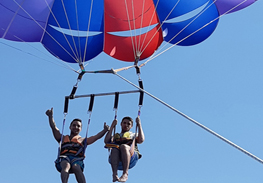 מצנח ים לזוג באילת